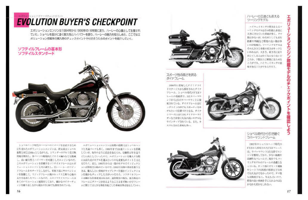 [ limitation .. on te man do version ] Harley Davidson Evolution master book big twin compilation regular price 6,500 jpy 