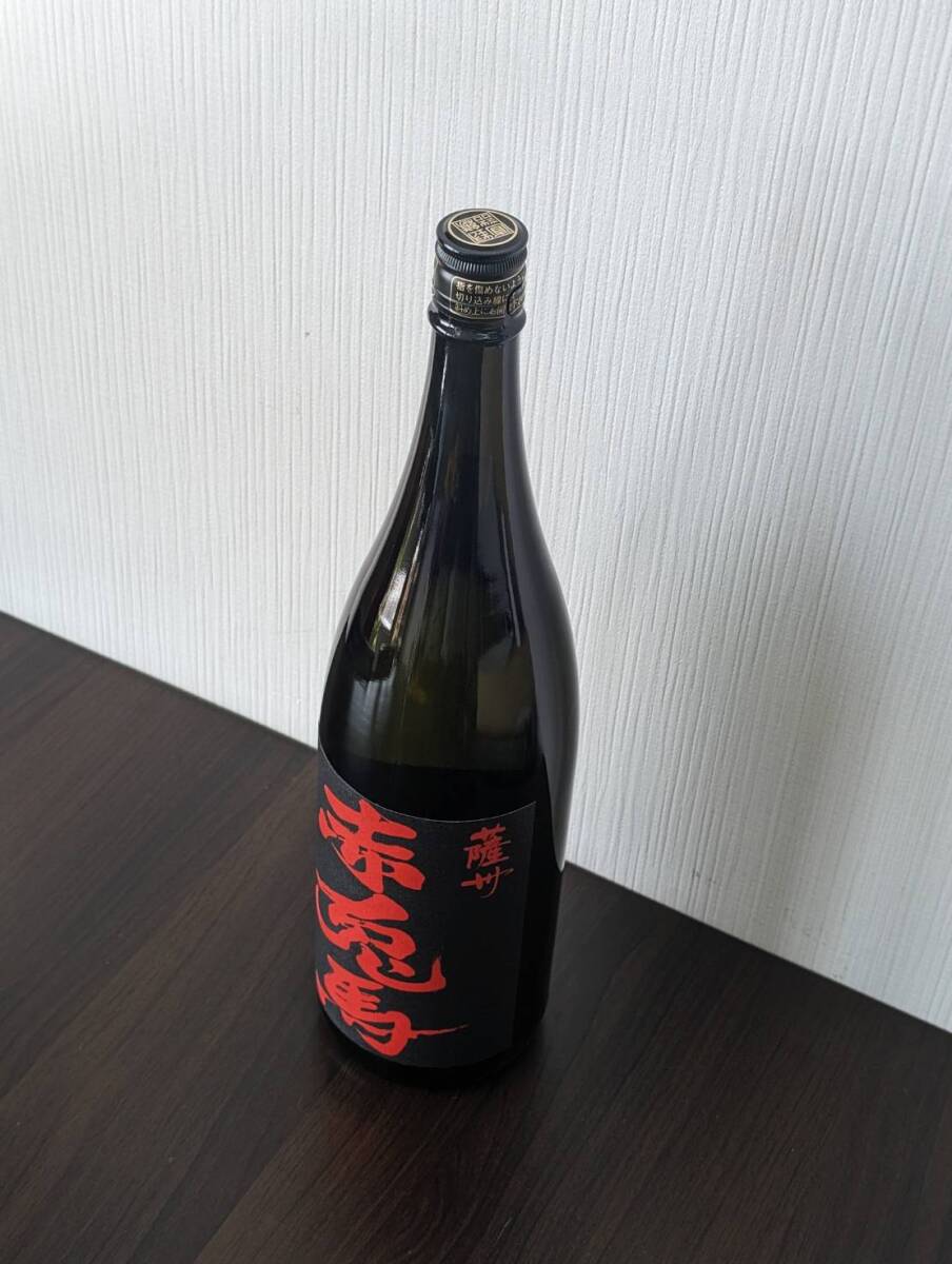 [未開封/未使用] 本格芋焼酎 秘蔵熟成 薩州 赤兎馬(せきとば) 赤兎馬会限定品 1800ml 25度 鹿児島県 濱田酒造 本格焼酎_画像4