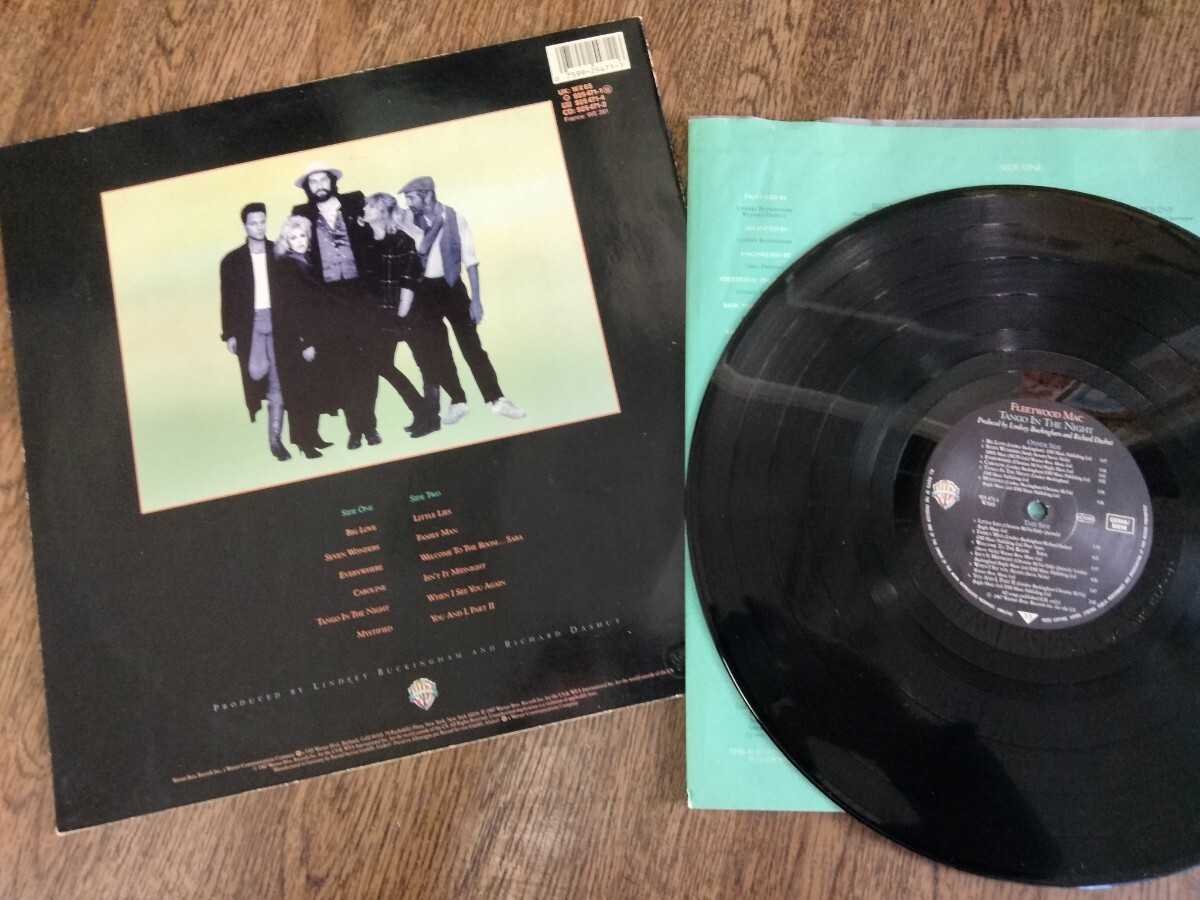 Fleetwood Mac. tango in the night. EU 盤 LP.12inch 付きフリートウッドマック タンゴ イン ザ ナイト.オーウェル他_画像3