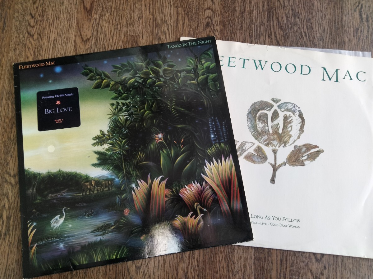 Fleetwood Mac. tango in the night. EU 盤 LP.12inch 付きフリートウッドマック タンゴ イン ザ ナイト.オーウェル他_画像1