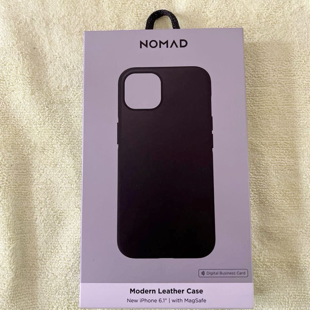 NOMAD iphone13 レザーケース ホーウィンレザー 耐衝撃 MagSafe対応 ブラック 国内正規品