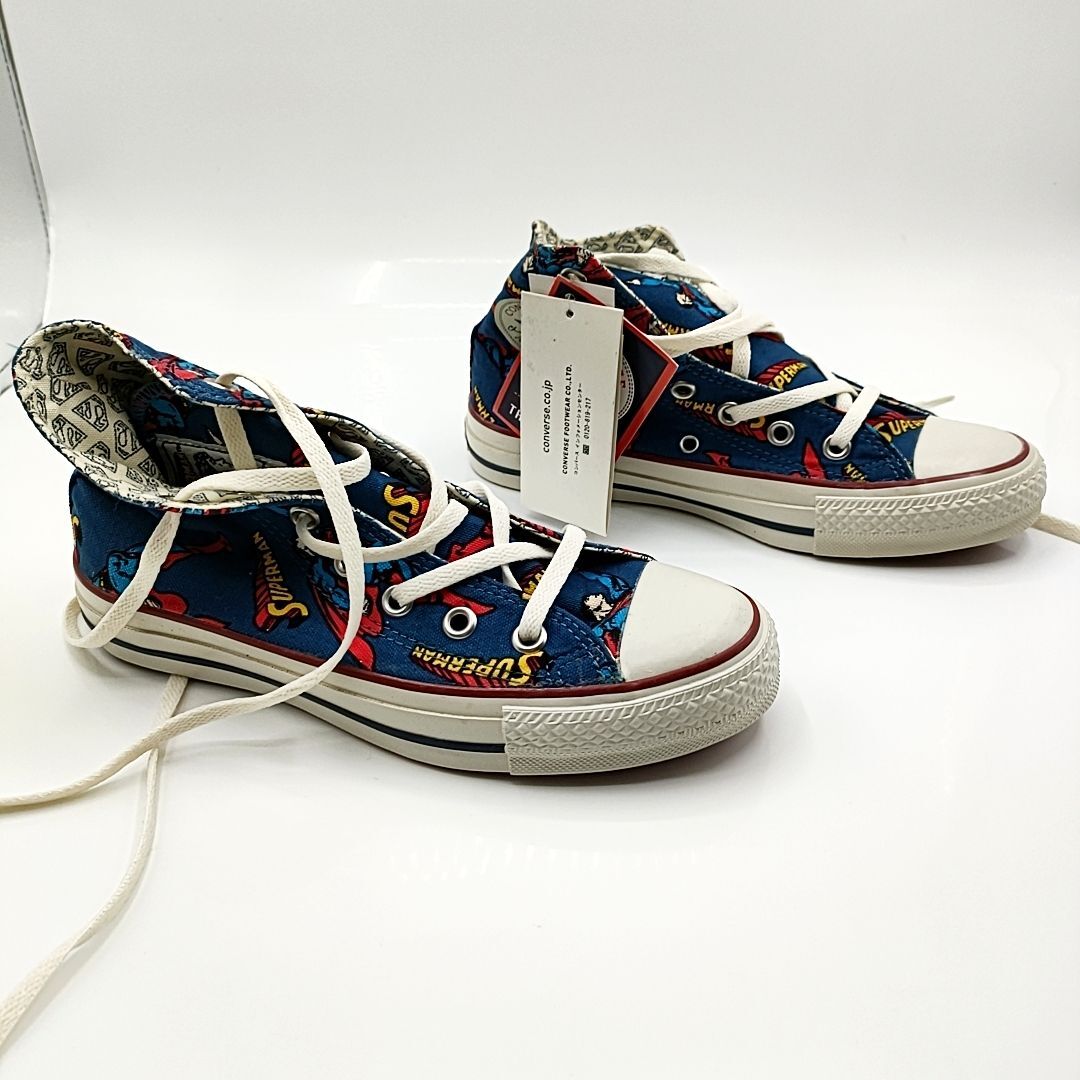 CONVERSE　コンバース　1C992　スーパーマン　22.5cm　レディース　ハイカットスニーカー