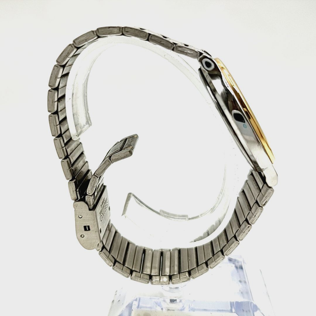 【電池切れ】SEIKO セイコー　腕時計 SPIRIT スピリット 7N01-6A70 ゴールド文字盤 3針 コンビ メンズ クォーツ　_画像3
