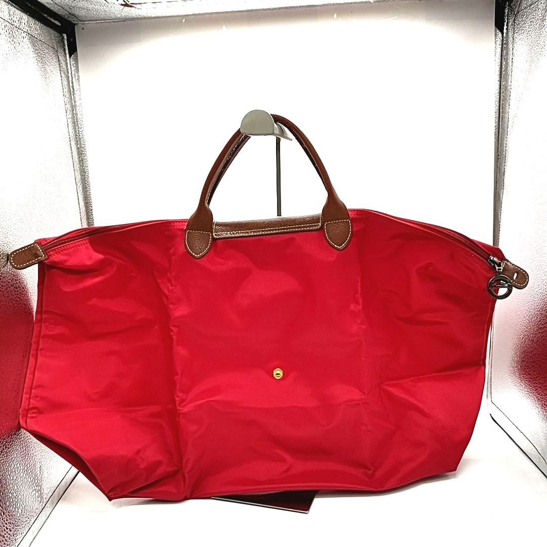 LONGCHAMP｜ロンシャン　LE PLIAGE ル プリアージュ　トラベルバッグ　レッド　1624 S-size