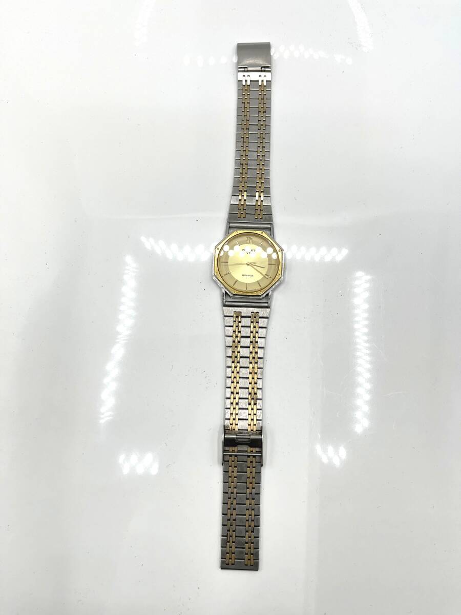 【電池切れ】ORIENT オリエント 腕時計 クォーツ 5850E9-00 ゴールド 八角形 ケース：2.7 の画像6