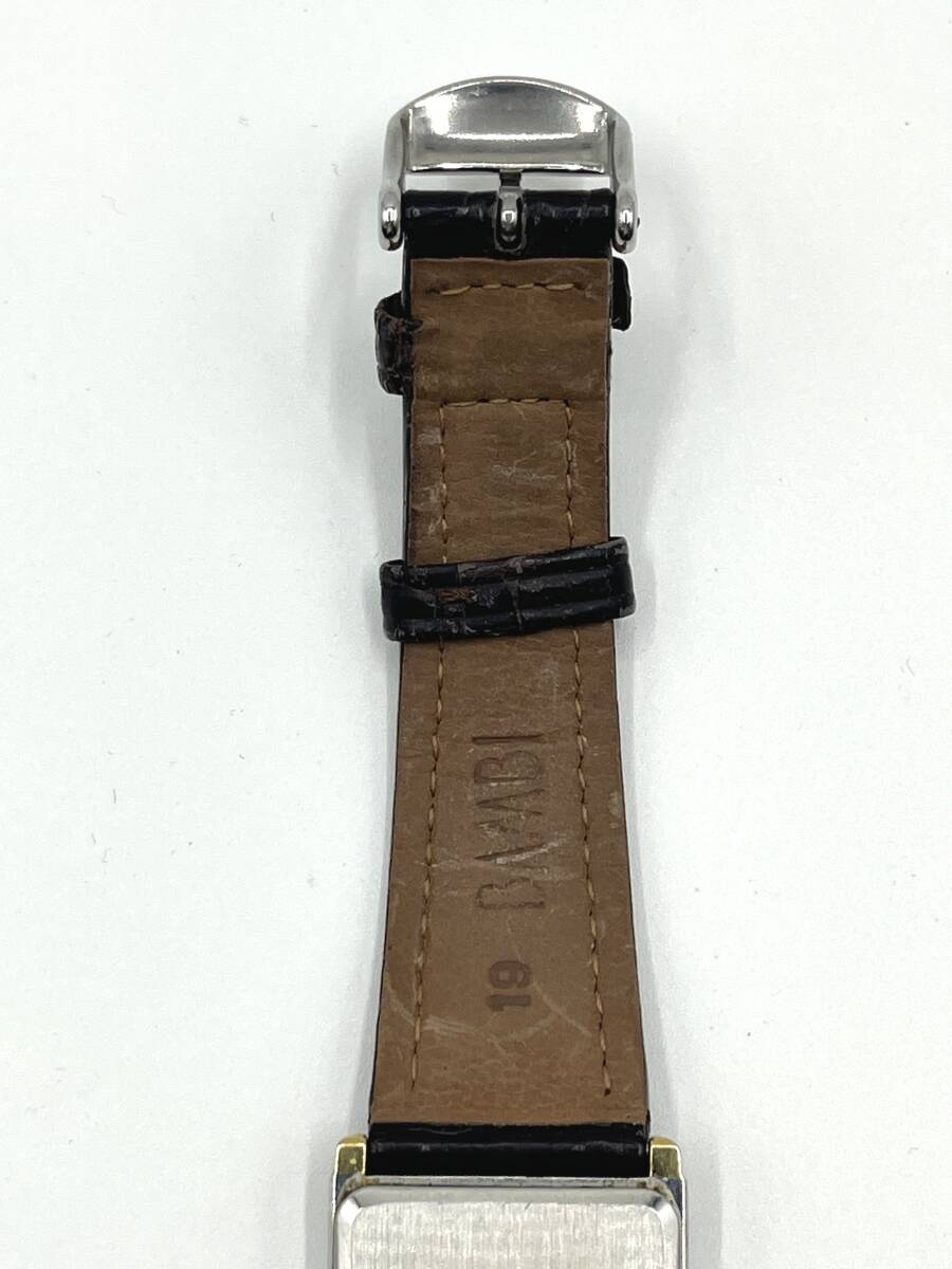 【電池切れ】SEIKO セイコー　5P31-5D40 スクエア ゴールド金具 3針 クォーツ　ケース幅：2.2_画像5