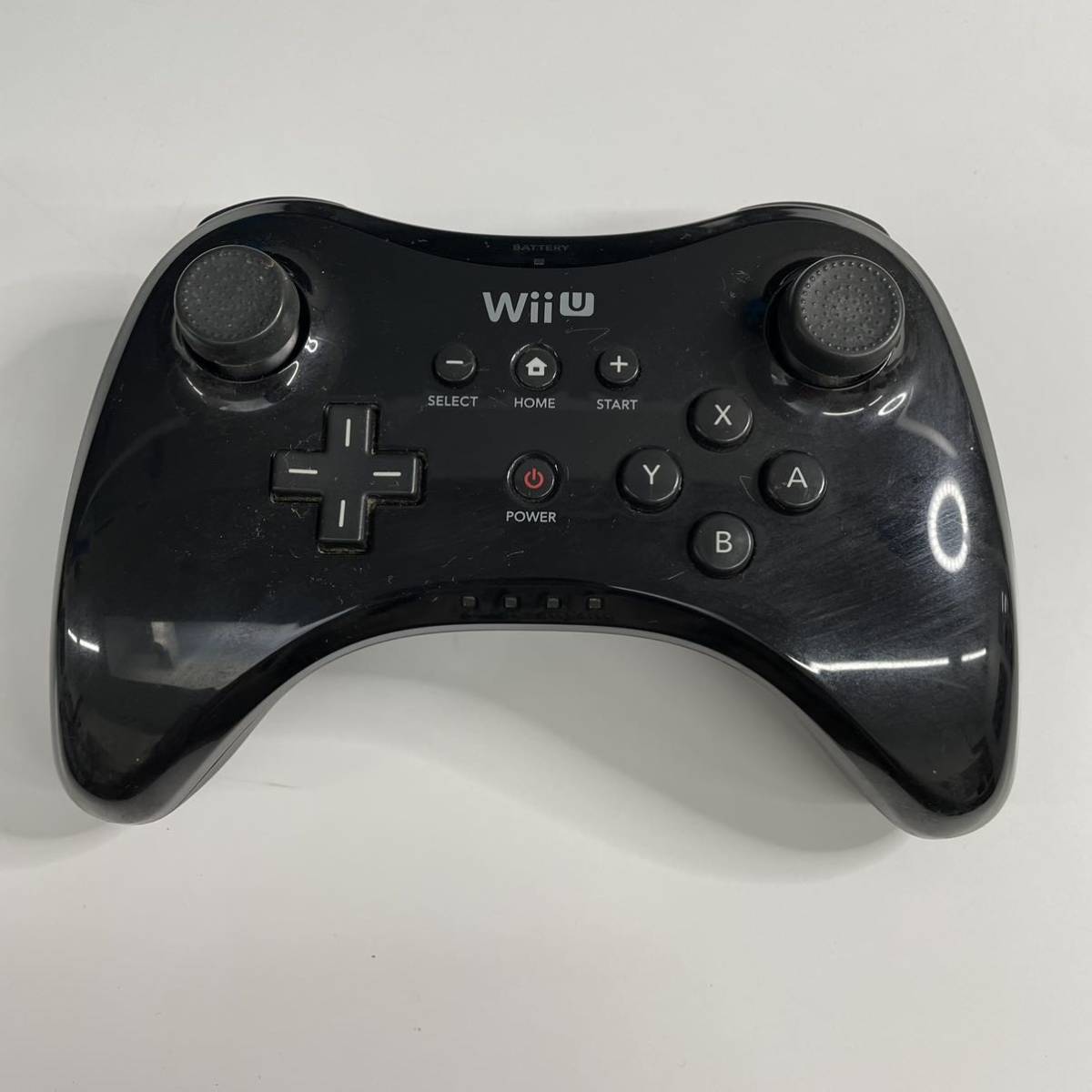 U0303/【中古品】任天堂 Nintendo ニンテンドー WiiU Wii U プレミアムセット 32GB ブラック WUP-010 WUP-101 WUP-005 タッチペン有 ゲーム_画像9