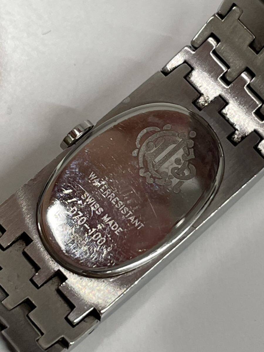 U0390/【中古品】Dior ディオール ミスディオール 腕時計 D70-100 クォーツ ステンレス 白文字盤 バングル レディース ファッション時計_画像7