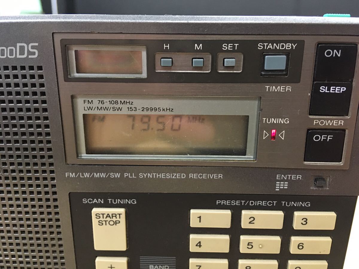 SONY ICF-7600DS 中古動作品 ラジオ_画像5