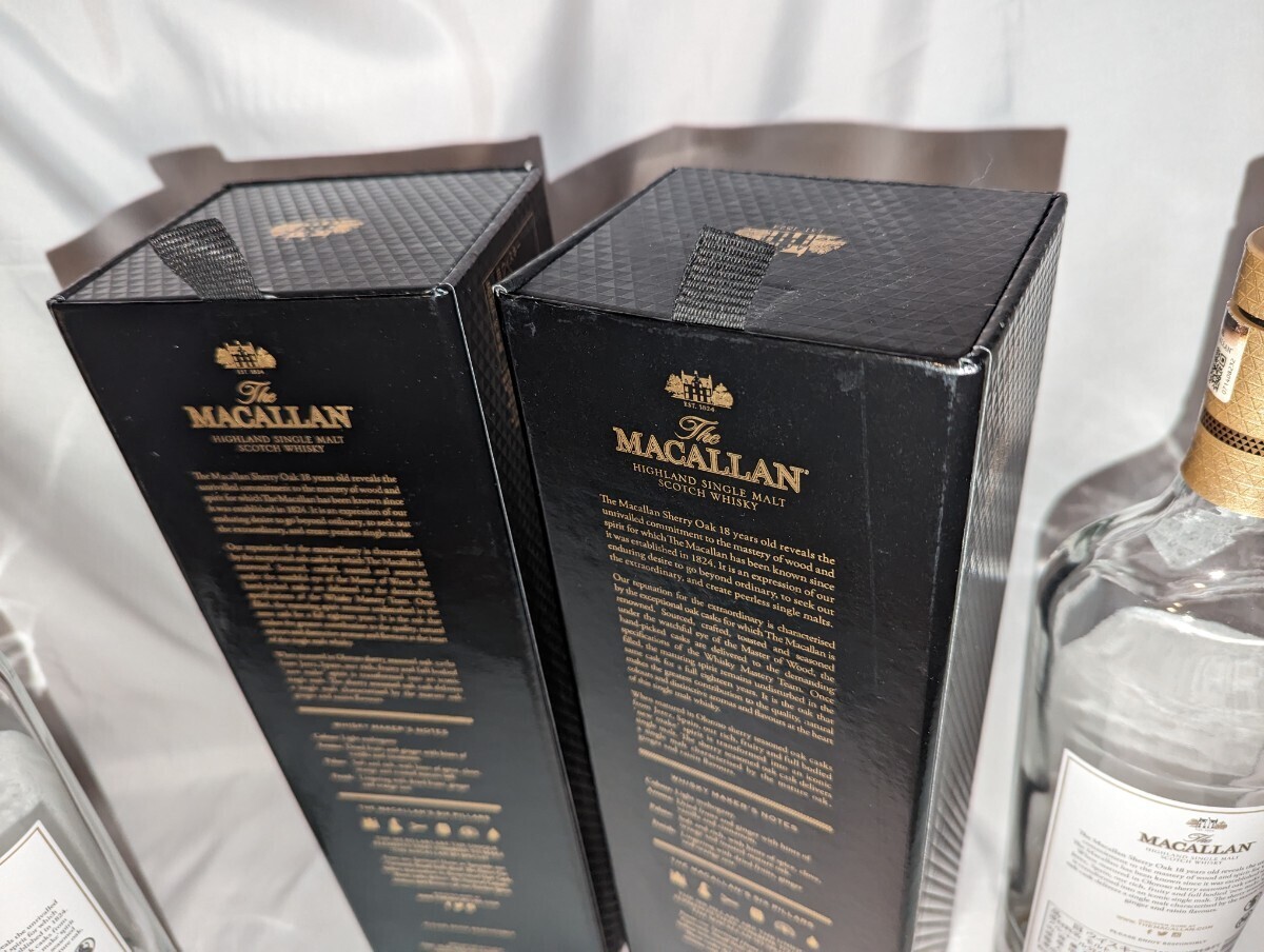 美品　マッカラン 18年 空瓶 箱付 MACALLAN スコッチウイスキー サントリー_画像7