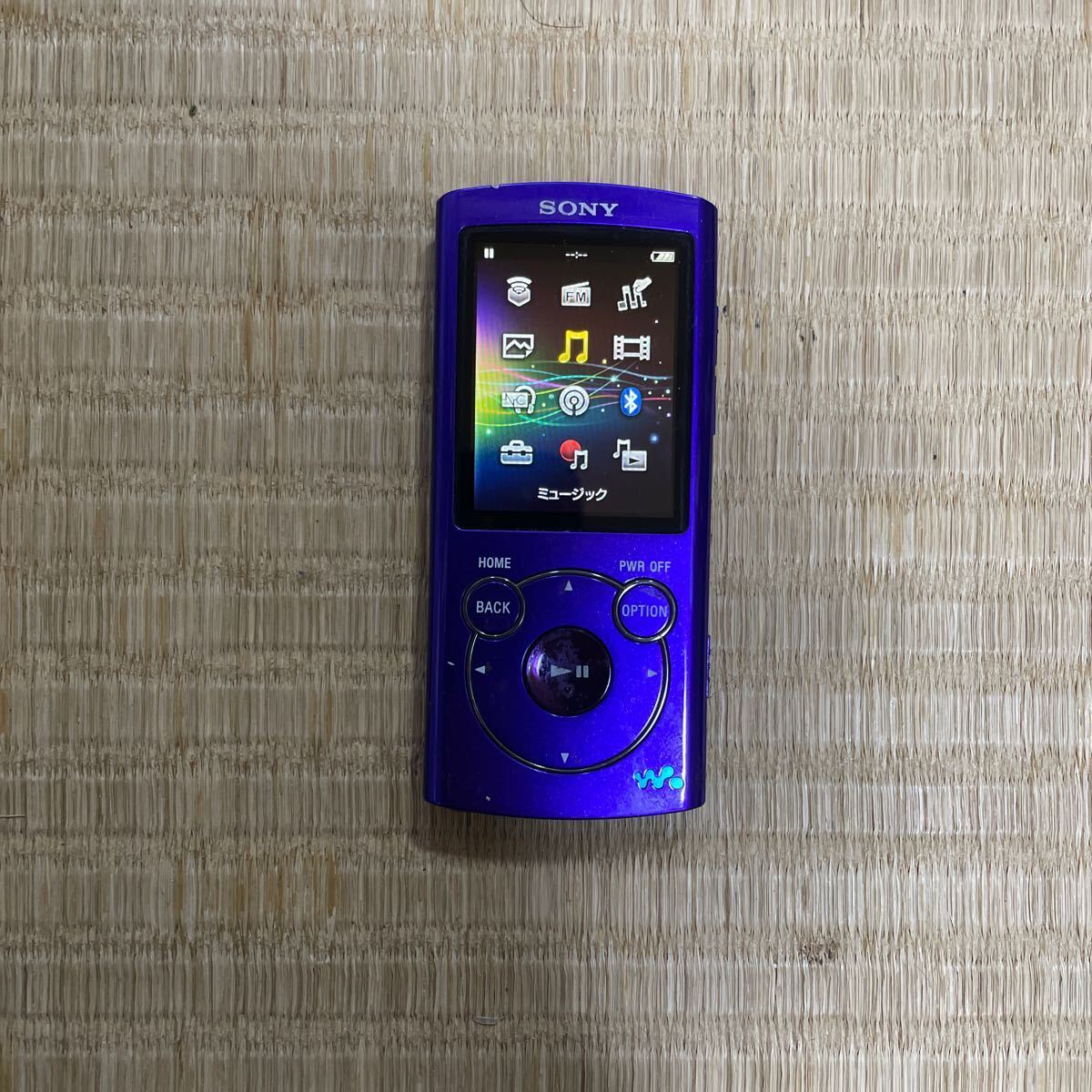 【WALKMAN】◆ウォークマン◆ SONY ソニー NW-S764 パープルカラー 8GB Bluetooth対応 ブルートゥース_画像1