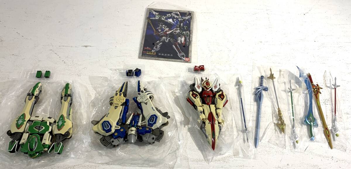 【ジャンク品/100】ロボット バンダイ 創聖のアクエリオン DX超合金 GD-99 創聖合体アクエリオン_画像4