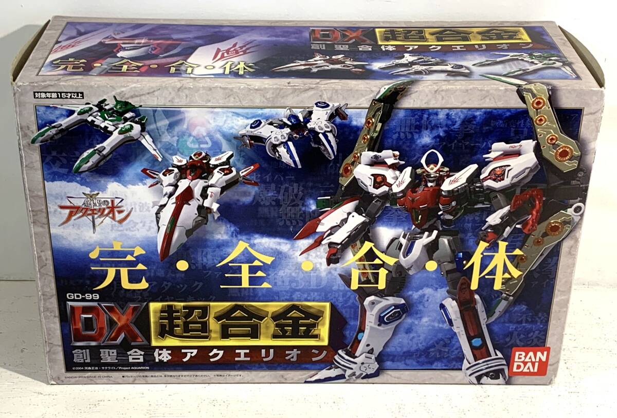 【ジャンク品/100】ロボット バンダイ 創聖のアクエリオン DX超合金 GD-99 創聖合体アクエリオン_画像1