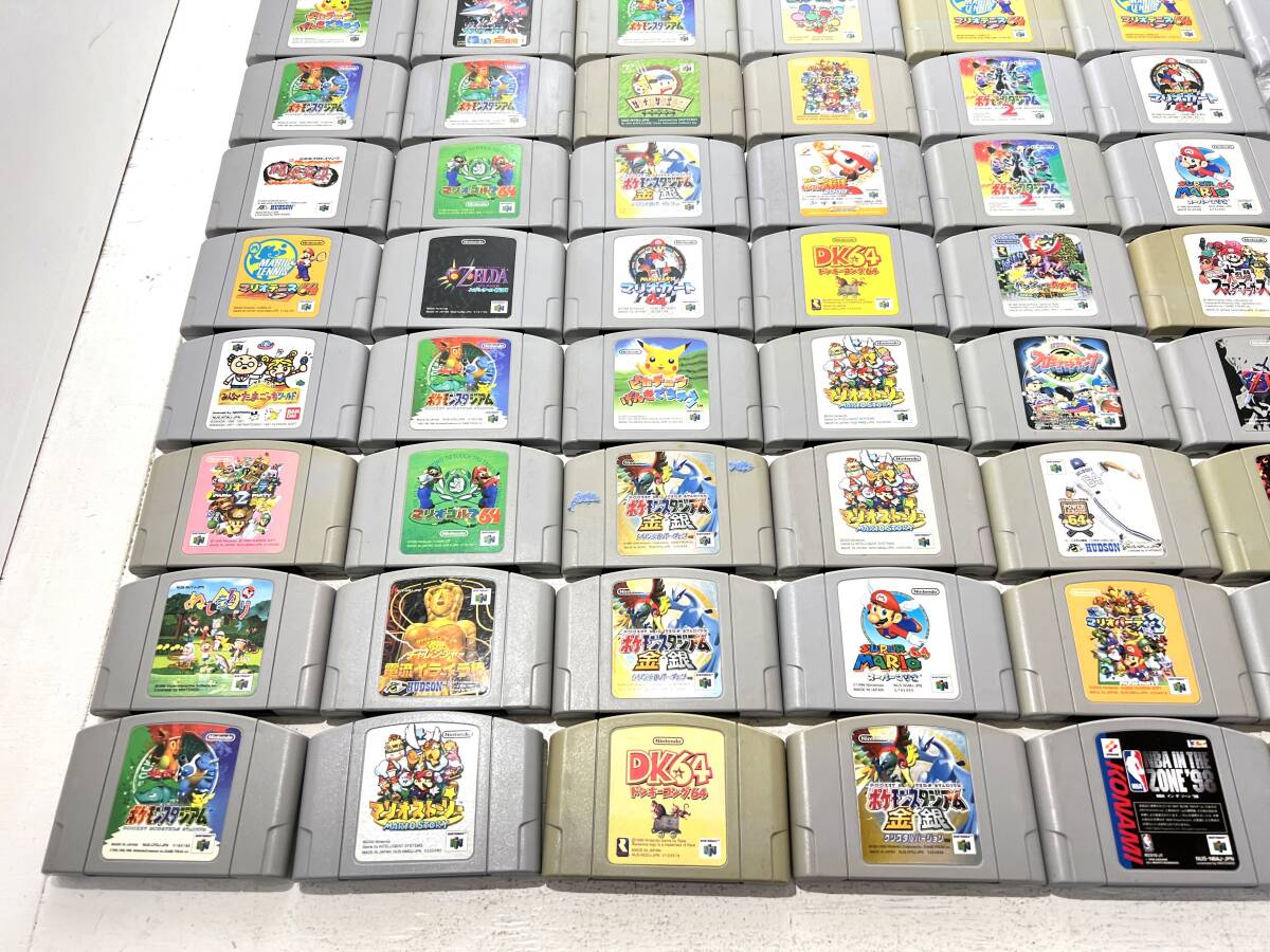 【ジャンク品/100】任天堂 NINTENDO 64 ソフト まとめセット ※ダブリあり_画像3