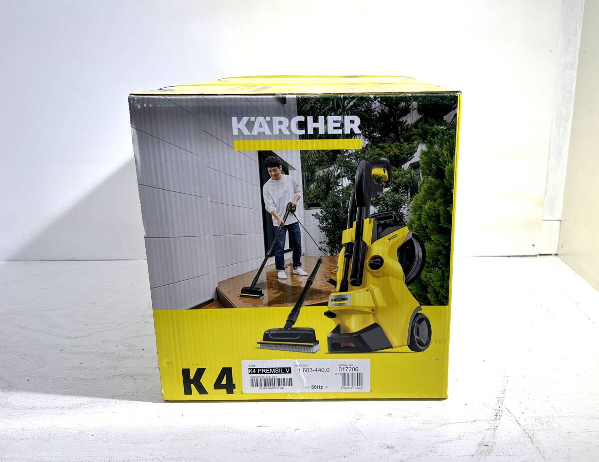 【未開封/140】KARCHER ケルヒャー K4 プレミアム サイレント/1.603-440.0 ※50Hz（東日本専用）_画像2