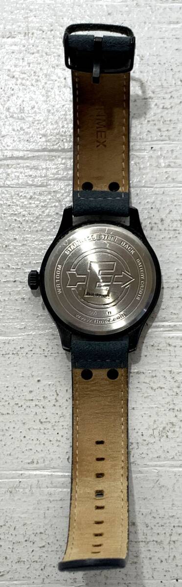 【中古/ゆうパケット3cm】TIMEX EXPEDITION タイメックス エクスペディション INDIGLO クォーツ 腕時計 ミリタリー 不動 ジャンクの画像2