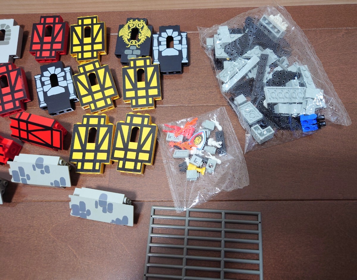 レゴ LEGO お城シリーズ プリント壁たくさん＋α_画像3