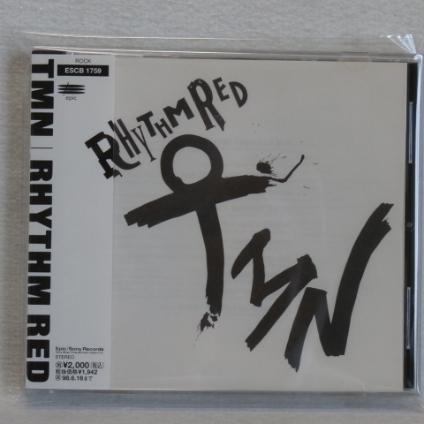 ＜新品同様＞　TM NETWORK　/　RHYTHM RED　　帯付　　　国内正規セル版　　（小室哲哉）_画像1