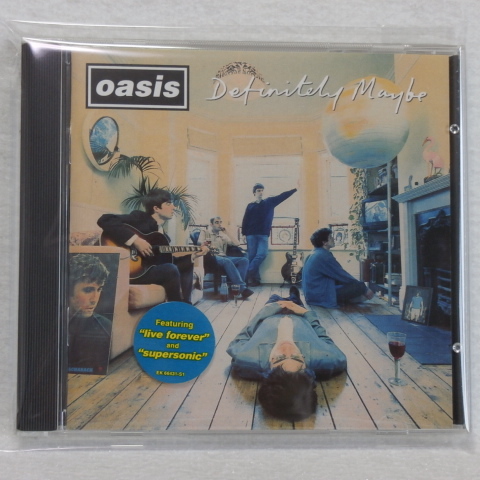 ＜美品＞　オアシス　OASIS　　/　　DEFINITELY MAYBE　　輸入盤_画像1