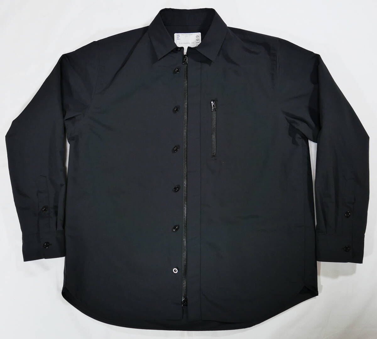 sacai サカイ Matte Taffeta L/S Shirt 1_画像5