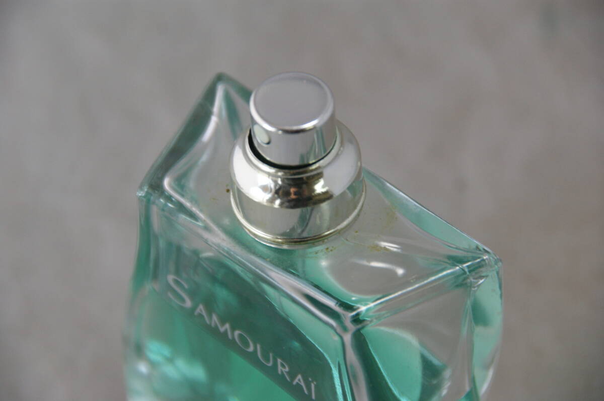  половина минут использование Alain Delon Samurai o-doto трещина 50ml Франция производства духи SAMURAI