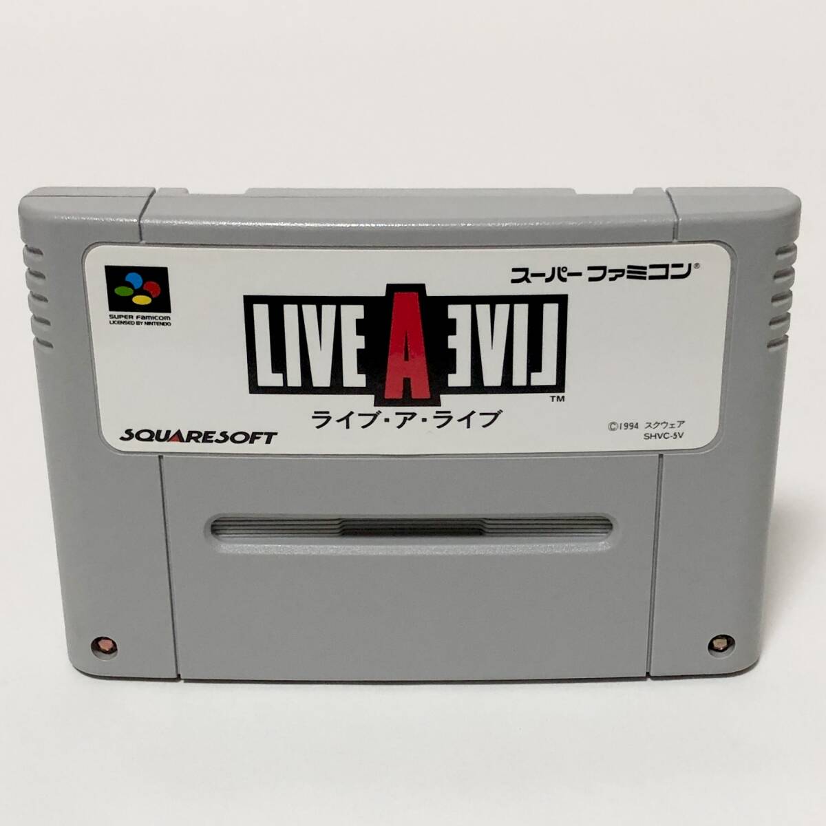 スーパーファミコン ライブ・ア・ライブ 箱説付き 痛みあり スクウェア Nintendo Super Famicom LIVE A LIVE CIB Tested Square_画像7