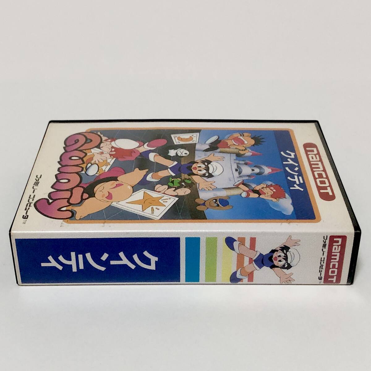 ファミコン クインティ 箱説付き 痛みあり 動作確認済み ナムコ ナムコット Nintendo Famicom Quinty CIB Tested Namco Namcot_画像4