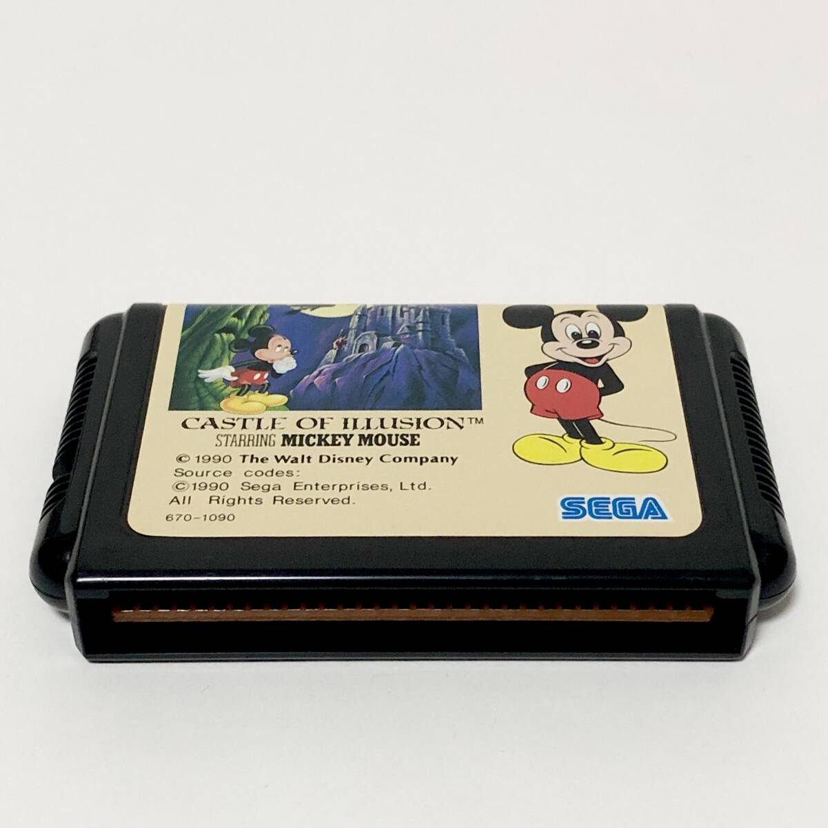 セガ メガドライブ アイラブミッキーマウス ふしぎのお城大冒険 箱説付き Sega Mega Drive Castle of Illusion Starring Mickey Mouse CIB_画像7