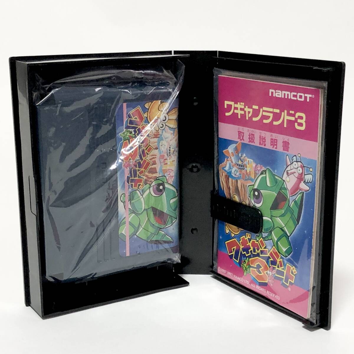 ファミコン ワギャンランド３ 箱説付き 痛みあり 動作確認済み ナムコ Nintendo Famicom Wagyan Land 3 CIB Tested Namco Namcot_画像5
