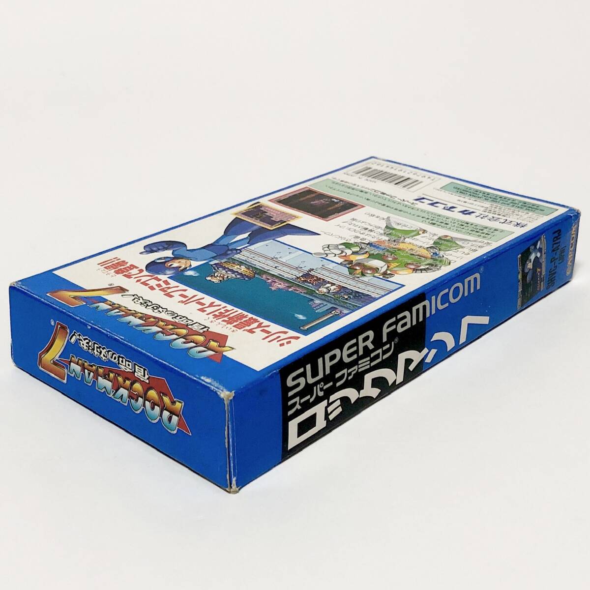 スーパーファミコン ロックマン７ 箱説付き 痛みあり カプコン Nintendo Super Famicom Rockman 7 / Mega Man 7 CIB Tested Capcom_画像6