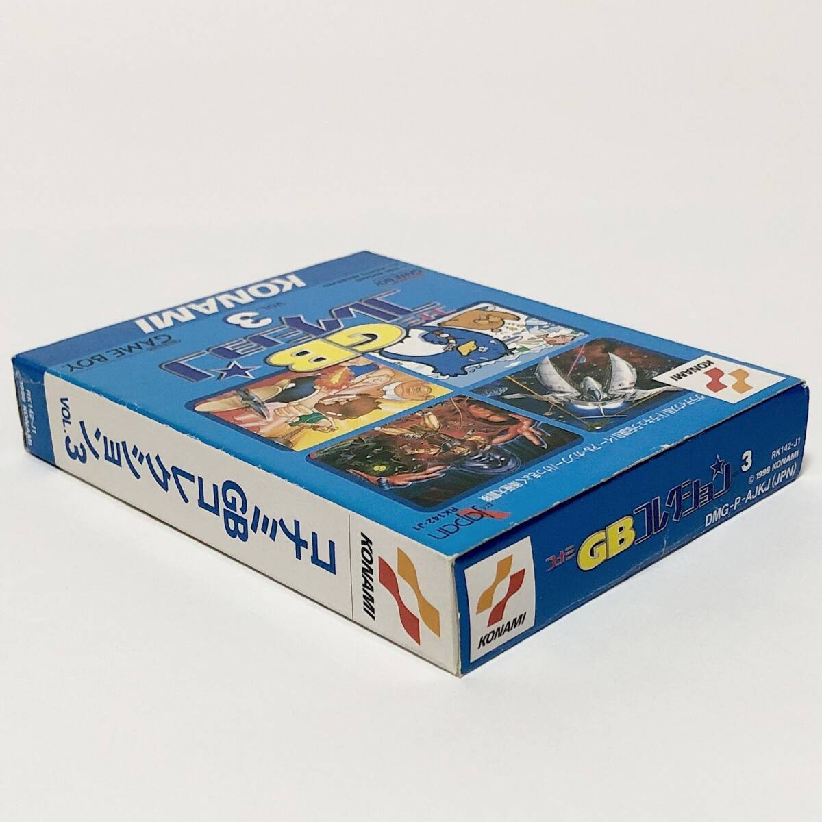 ゲームボーイ コナミ GBコレクション Vol.3 箱説付き 痛みあり 動作確認済み Nintendo GameBoy Konami GB Collection Vol.3 CIB Tested_画像6