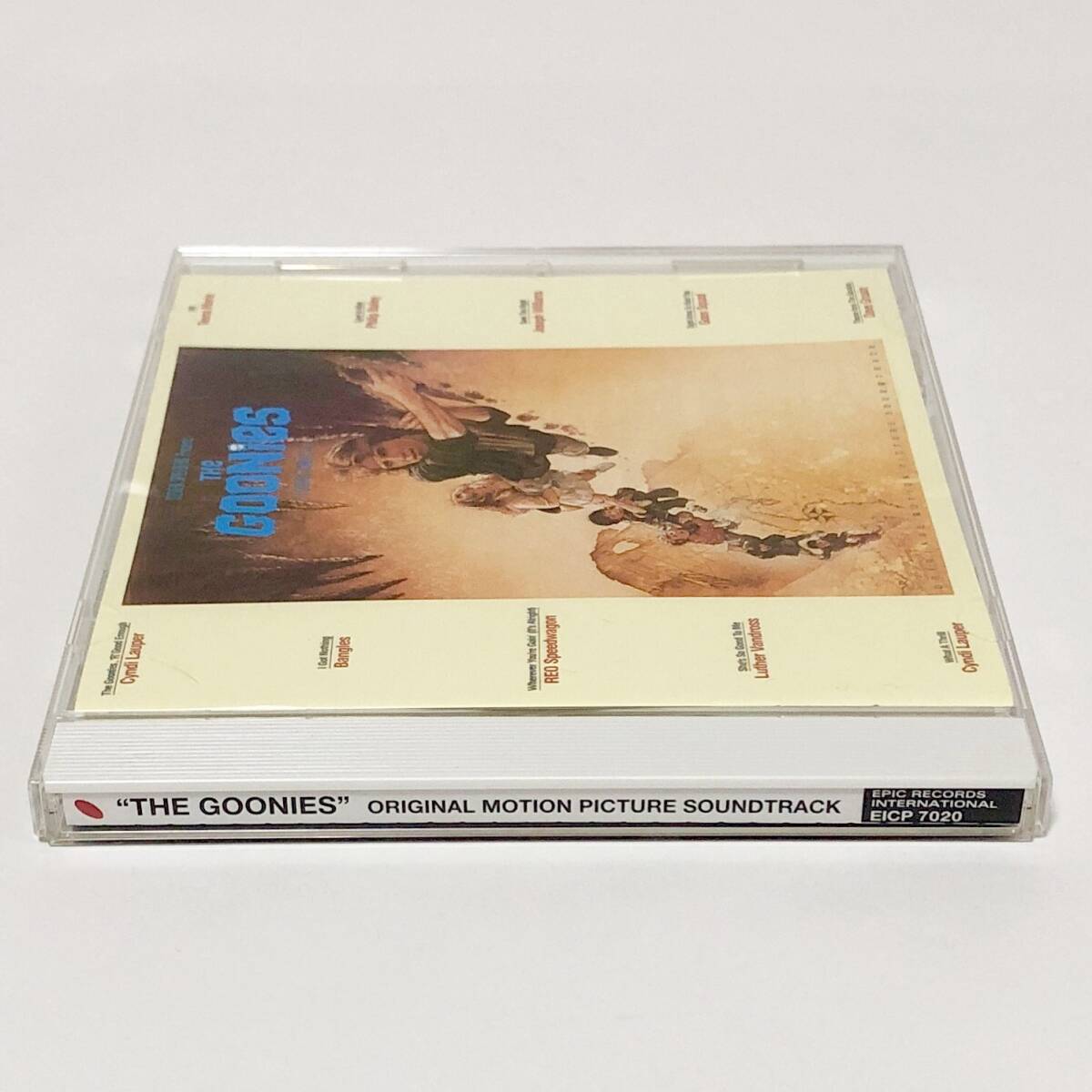 サントラ CD グーニーズ オリジナル・サウンド・トラック The Goonies Original Picture Soundtrack 帯付き 痛みあり シンディ・ローパー_画像3