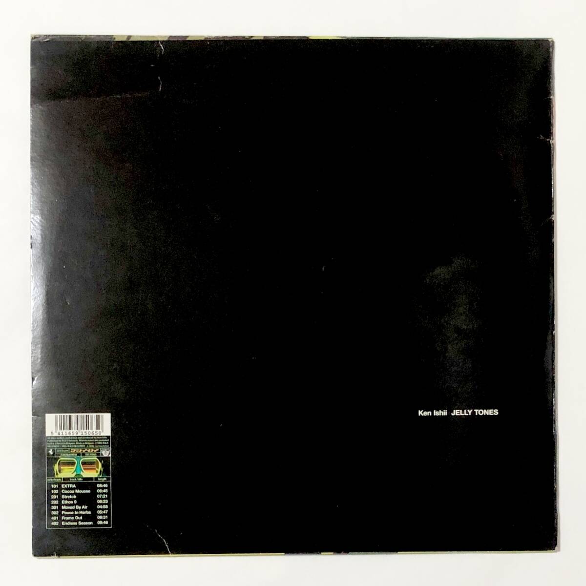 【ジャンク】 LP レコード ２枚組 ケン・イシイ ジェリー・トーンズ 痛み大 EXTRA 【JUNK】 Ken Ishii Jelly Tones Used Vinyl LP×2の画像2