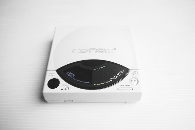 PCエンジン インターフェイス CD ROM2 ギア交換済み Overhauled