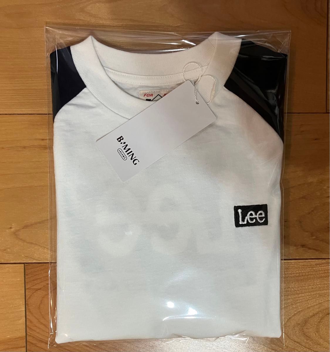 【110】Lee * B:MING by BEAMS / 別注 ロゴ Tシャツ