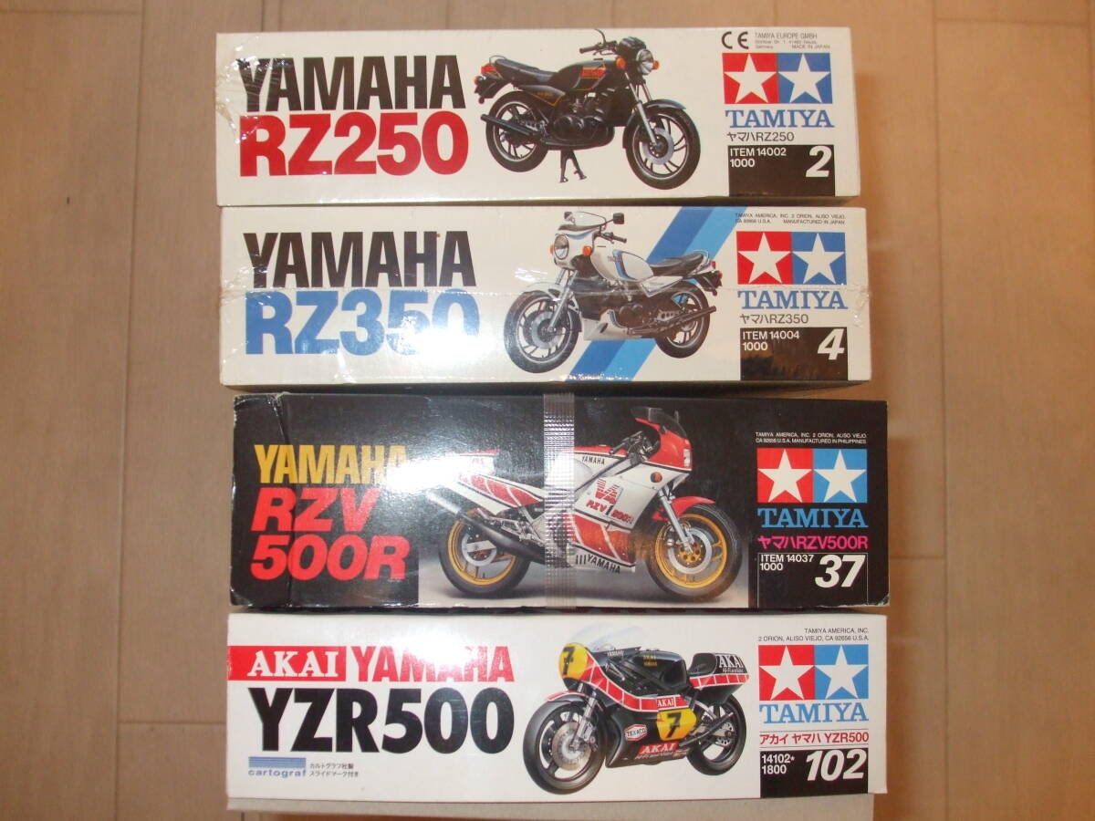 ☆☆ タミヤ 1/12 オートバイシリーズ [NO.2] [NO.4] [NO.37][NO.102] ヤマハ RZ250 RZ350 RZV500R YZR500[AKAI] ☆☆_画像6