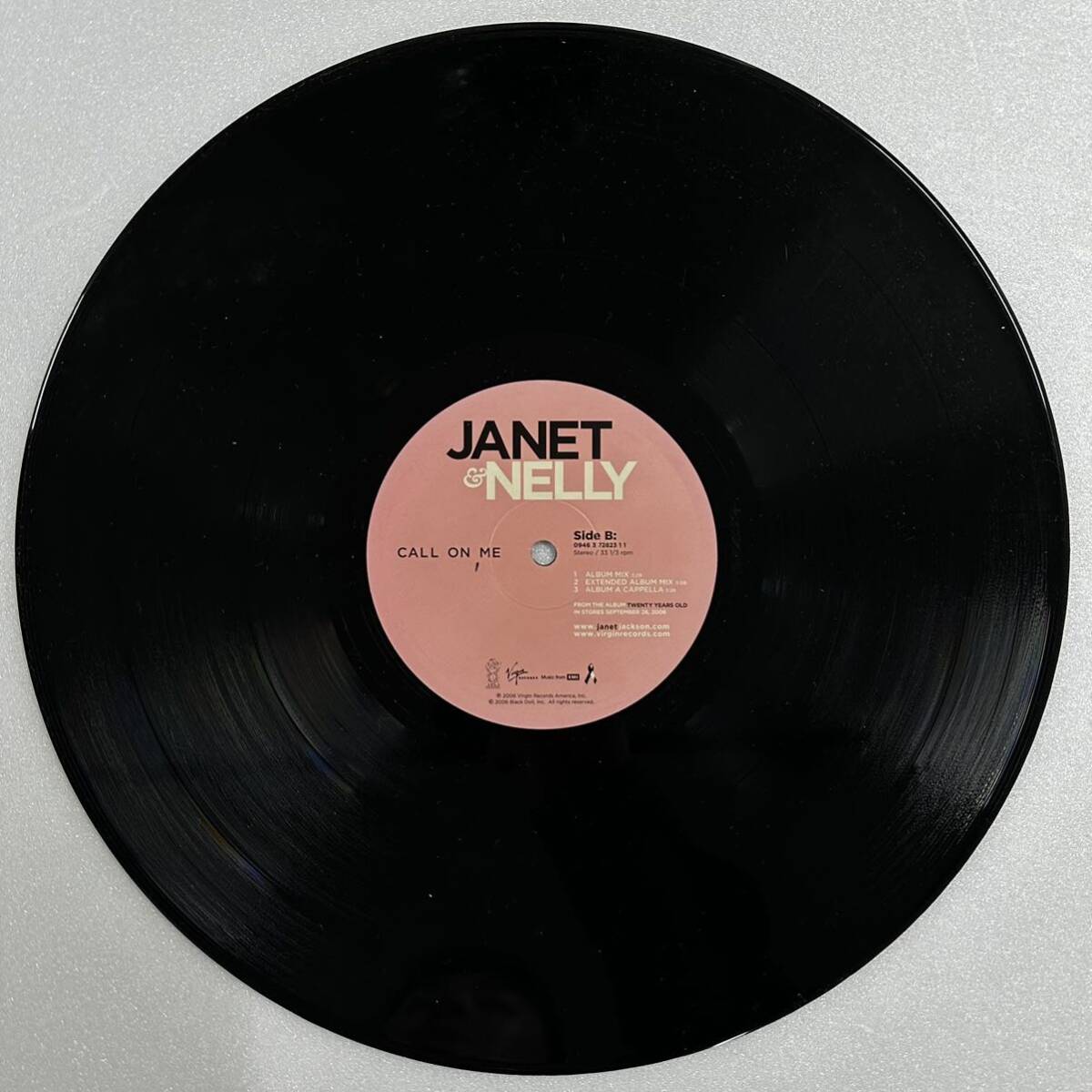 【中古レコード】Janet & Nelly - Call On Me_画像4