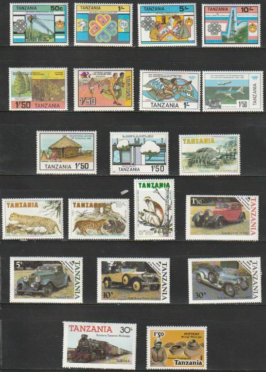  tongue The nia21 1983 year ~1985 year ( unused memory animal car sport other 5 set )20 kind 