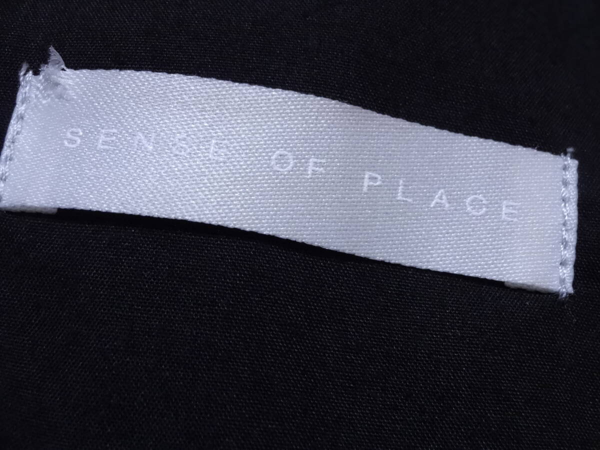 【SENSE OF PLACE by URBAN RESEARCH】黒ストレッチパンツS★新品♪_画像6