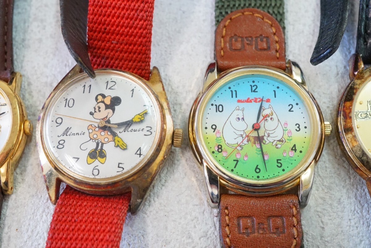 F228 Disney/ディズニー ジブリなど ミッキーマウス トトロ他 腕時計 11点セット アクセサリー 大量 まとめて おまとめ まとめ売り 不動品の画像3