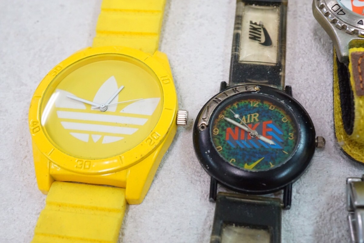 F357 NIKE/ナイキ adidas/アディダス メンズ レディース 腕時計 アクセサリー クォーツ 大量 まとめて おまとめ まとめ売り ジャンク品の画像2