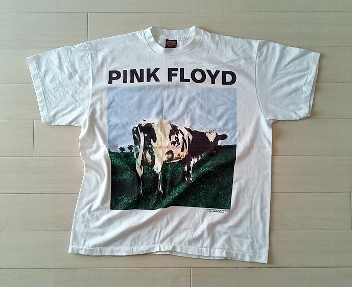 ★［ ＸL ］「 Pink Floyd Atom Heart Mother ピンクフロイド 原子心母 バンド ビンテージスタイル プリントTシャツ 」新品_*Front