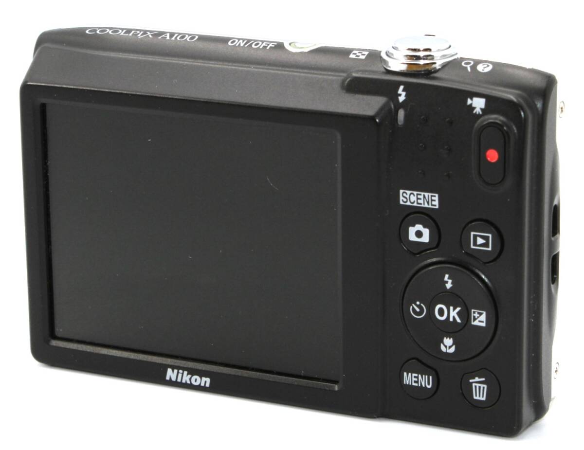 【美品】 Nikon ニコン COOLPIX クールピクス A100 カメラケース・SDカード付属_画像6