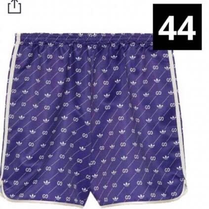 Gucci x adidas Trefoil Print Shorts Blue 44|Yahoo!フリマ Gucci x adidas Trefoil Print Shorts Blue 44|Yahoo!フリマ