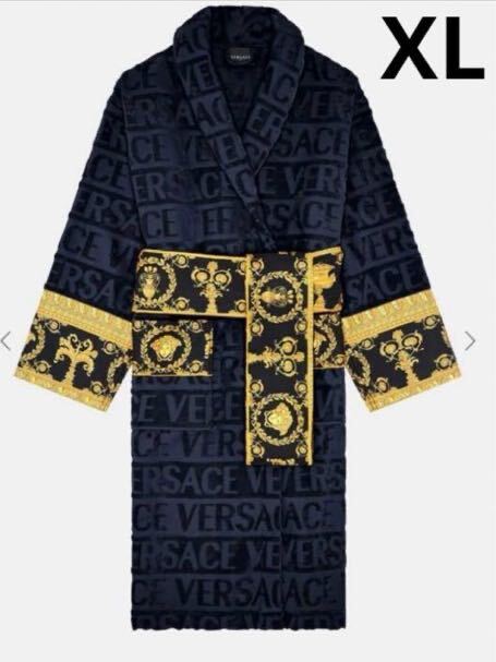 VERSACE BAROQUE バロッコ プリント コットンバスローブ XL 家庭用品 VERSACE BAROQUE バロッコ プリント コットンバスローブ XL 家庭用品