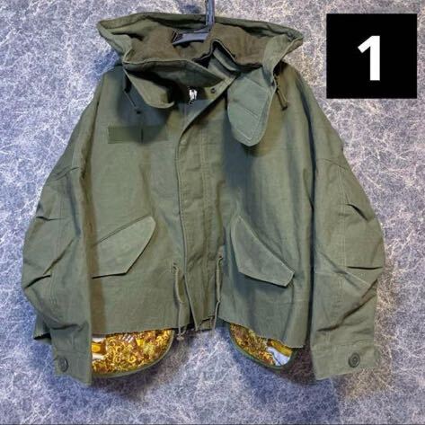 READY MADE Cut Fishtail Parka ジャケット 1_画像1