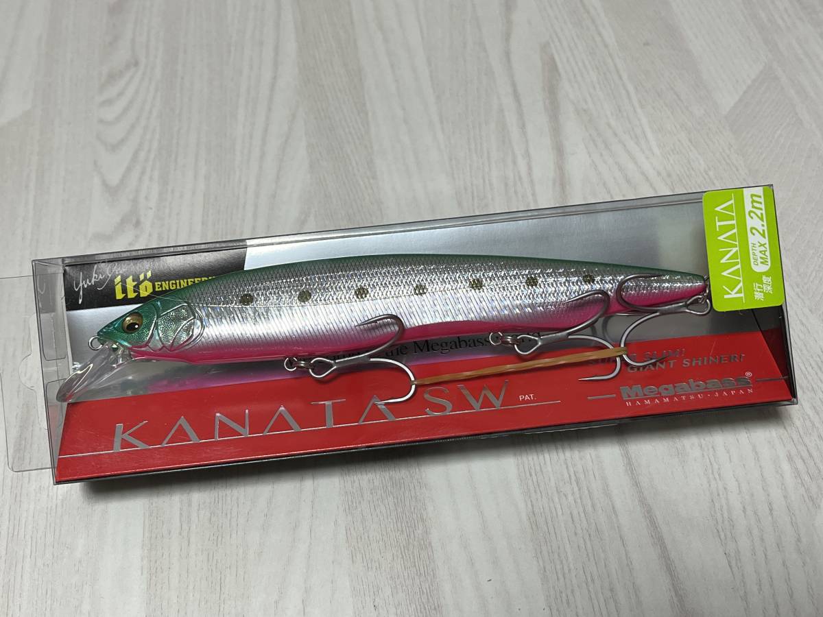 Ｐ ■■ 新品 メガバス カナタ アユ SW 160㎜ 31g 【(SP-C)GG REACTION IWASHI】KANATA AYU SW Megabass ■■ K1.1222の画像1