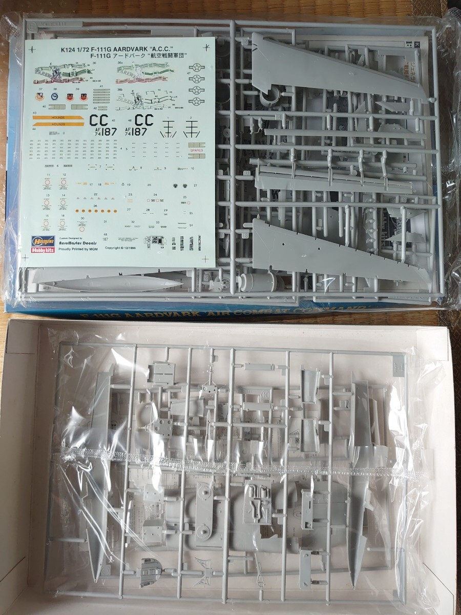 ハセガワ 1/72 アメリカ空軍 F-111G アードバーク'航空戦闘軍団' / EF-111A レイブン / エアクラフトウエポンⅡ 特殊爆弾セット 3個セット_画像5