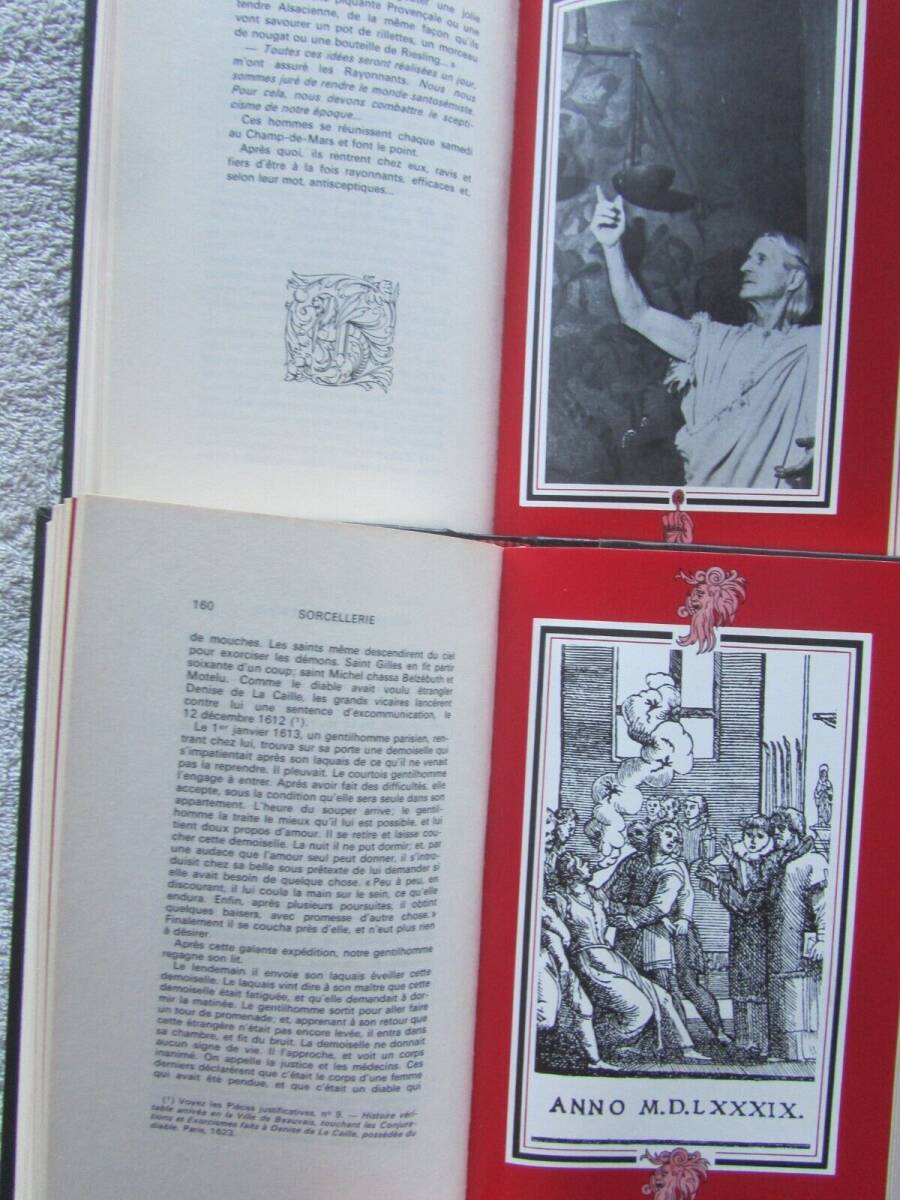 仏現代オカルト本2冊/パリの黒ミサや秘密結社・フランスの黒魔術や悪魔崇拝/Saint-Clair de 1974年_画像4