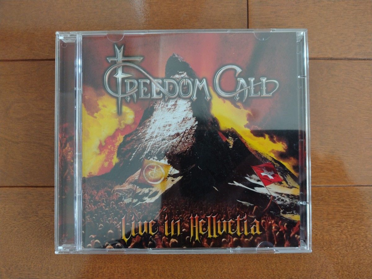 FREEDOM CALL / LIVE IN HELLVETIA 輸入盤CD 2枚組 新品同様 美品